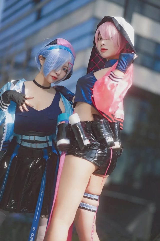 宫本桜 二佐Nisa 从零开始的异世界生活 蕾姆&拉姆 场照第 19 张图片