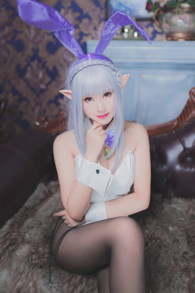 羽生三未 从零开始的异世界生活 艾米莉亚 兔女郎第 3 张图片