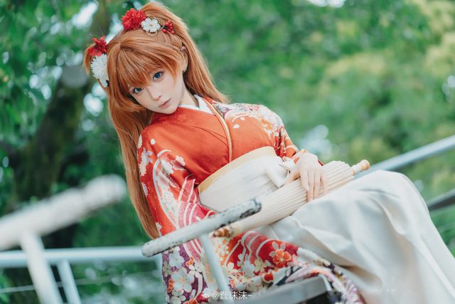 蠢沫沫 明日香 和服第 9 张图片