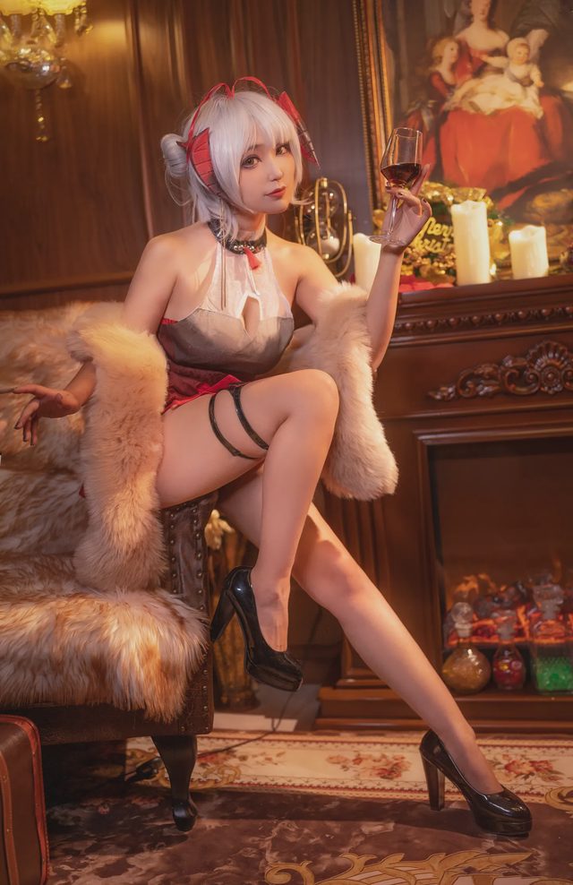 怪兽 《明日方舟》w cosplay第 2 张图片