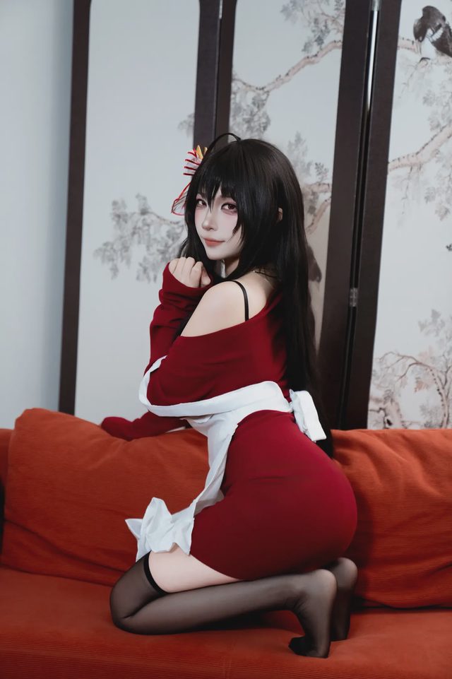 二佐Nisa 碧蓝航线 大凤 居家服第 15 张图片