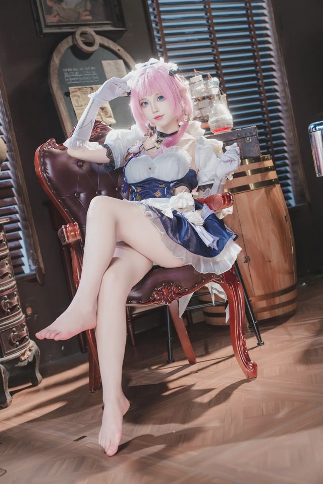 狐玖玖 崩坏三 爱莉希雅 女仆第 11 张图片