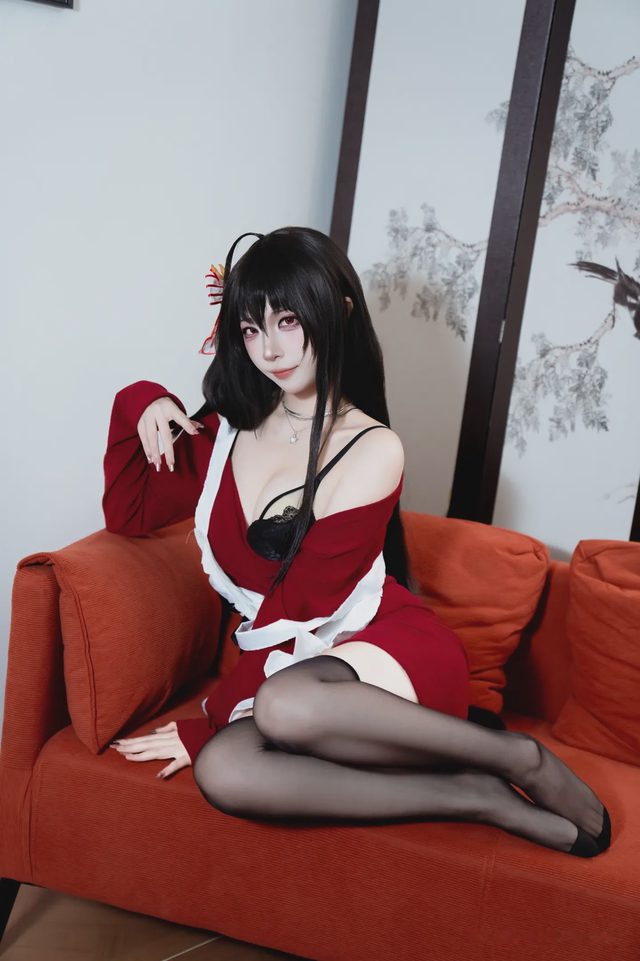 二佐Nisa 碧蓝航线 大凤 居家服第 7 张图片