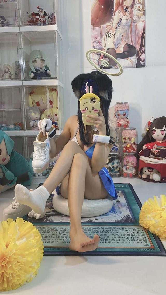 白栎Shirly 碧蓝档案 猫冢响 应援团第 38 张图片