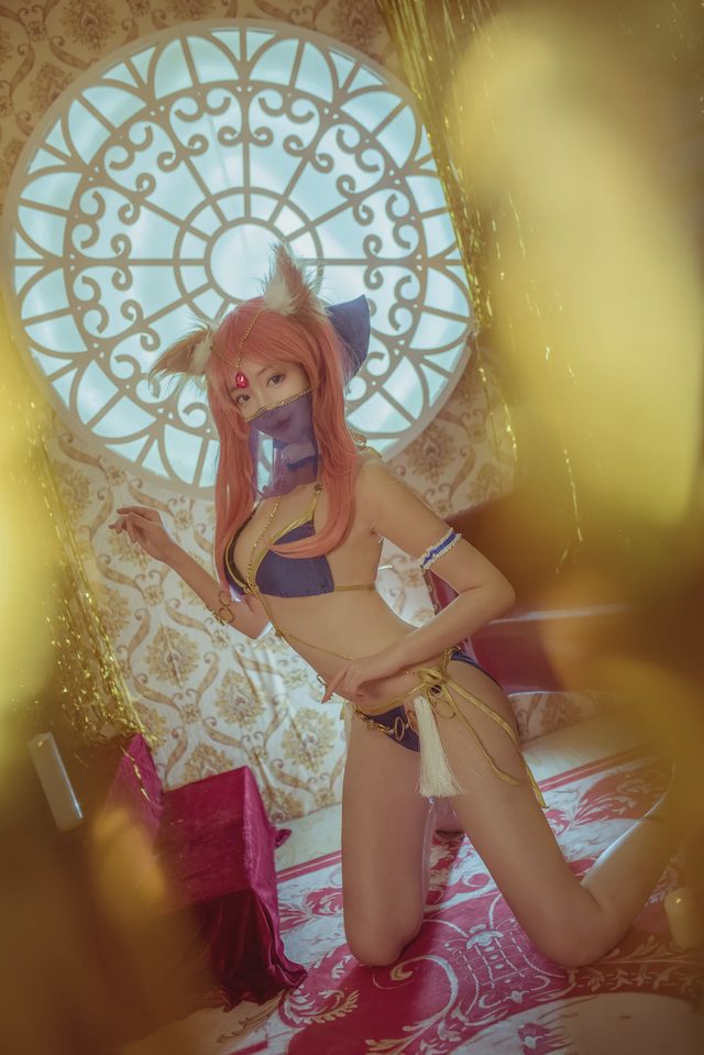 想不到名字的阿八 玉藻前舞娘cosplay第 6 张图片