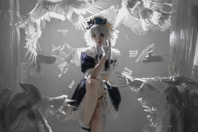 纸悦Etsuko 东方Project 十六夜咲夜第 24 张图片