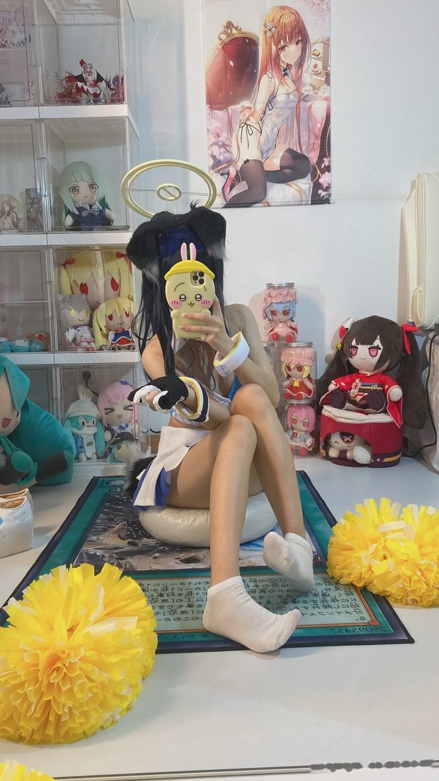 白栎Shirly 碧蓝档案 猫冢响 应援团第 36 张图片