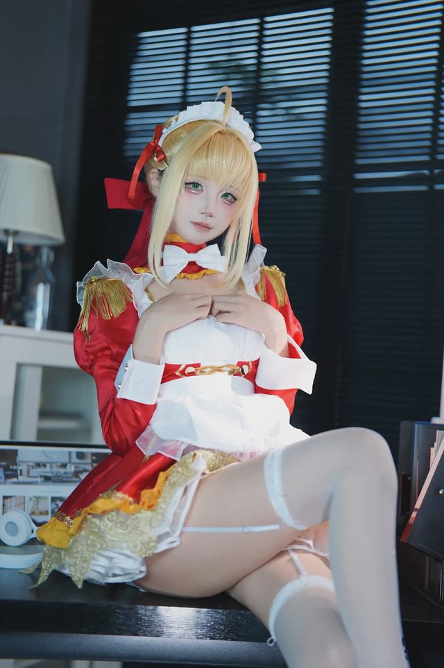 五更百鬼 FGO 尼禄 女仆第 3 张图片