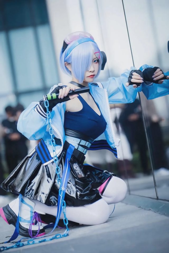 宫本桜 二佐Nisa 从零开始的异世界生活 蕾姆&拉姆 场照第 5 张图片