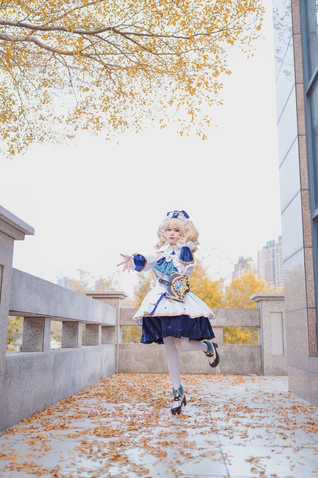 洛城雪Yuki 《原神》芭芭拉cosplay第 5 张图片