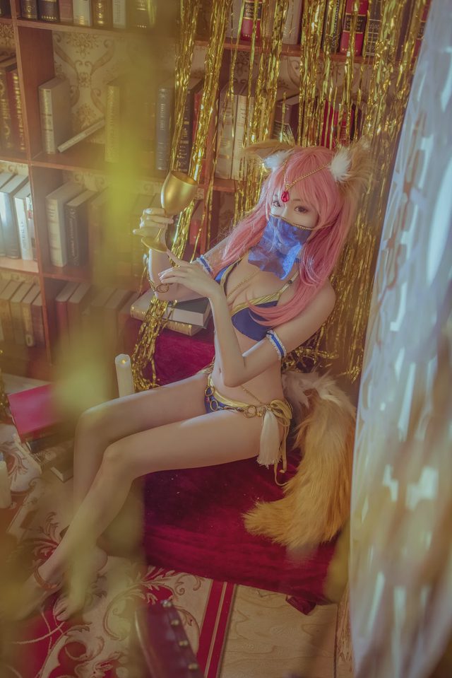 想不到名字的阿八 玉藻前舞娘cosplay第 7 张图片