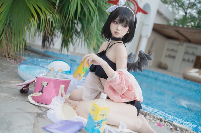 纸悦Etsuko 碧蓝档案 水真白第 10 张图片