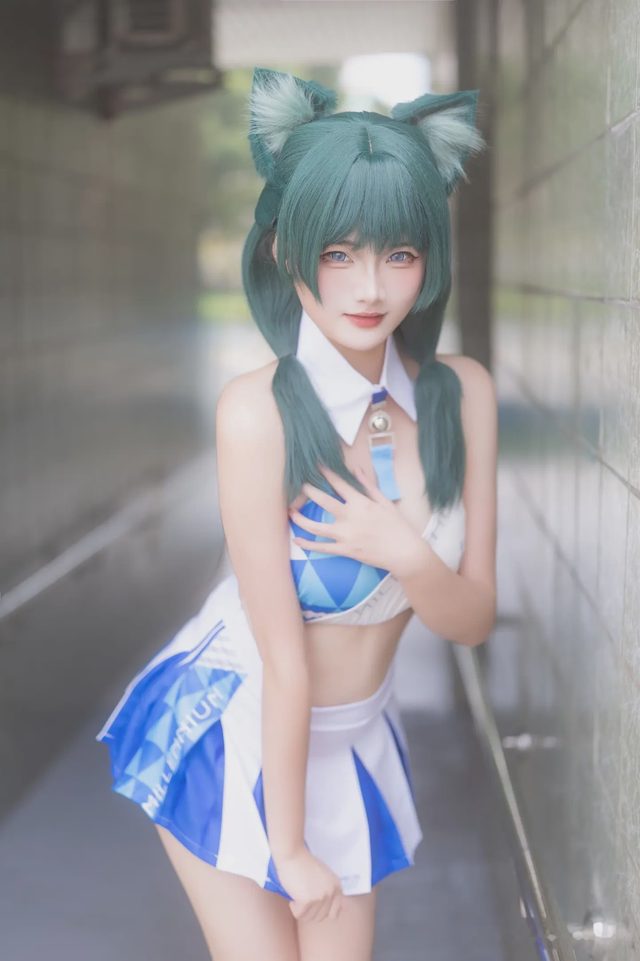XIAOYUKIKO 小鱼 Cheerleader Maomao第 2 张图片