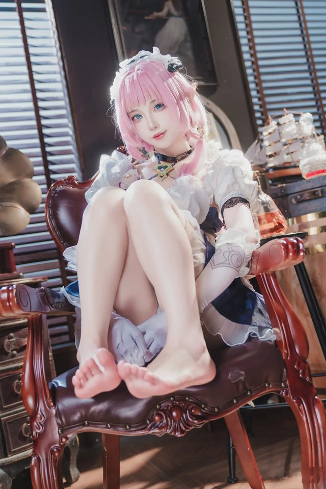 狐玖玖 崩坏三 爱莉希雅 女仆第 16 张图片