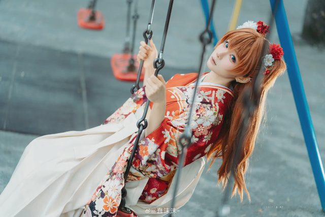 蠢沫沫 明日香 和服第 10 张图片