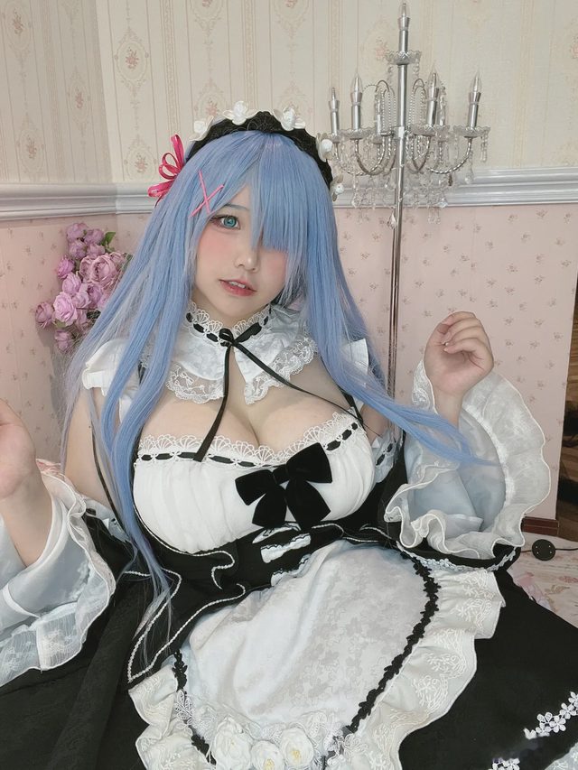 阿半今天很开心 从零开始的异世界生活 蕾姆 女仆第 36 张图片