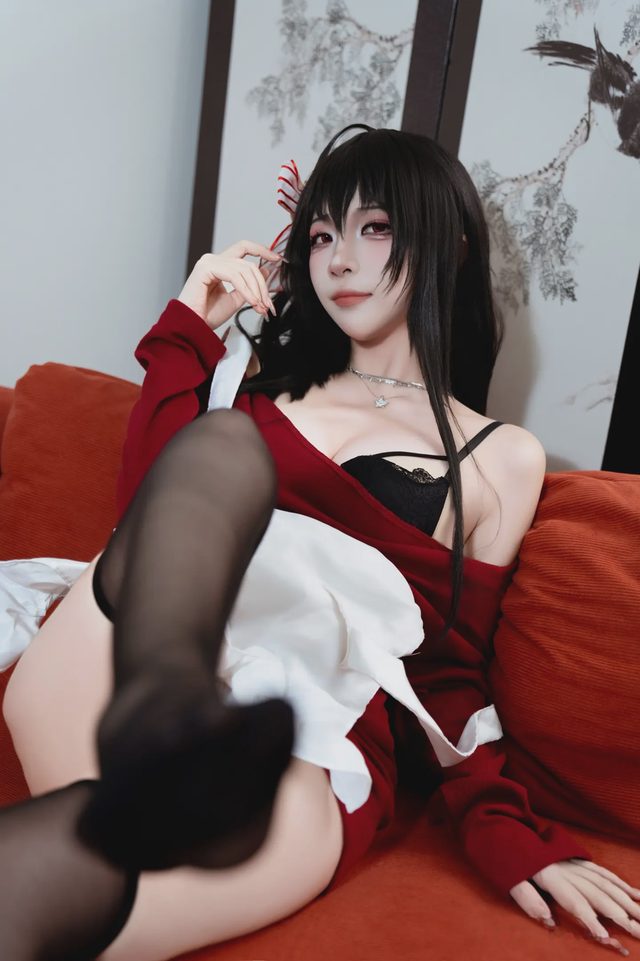 二佐Nisa 碧蓝航线 大凤 居家服第 19 张图片