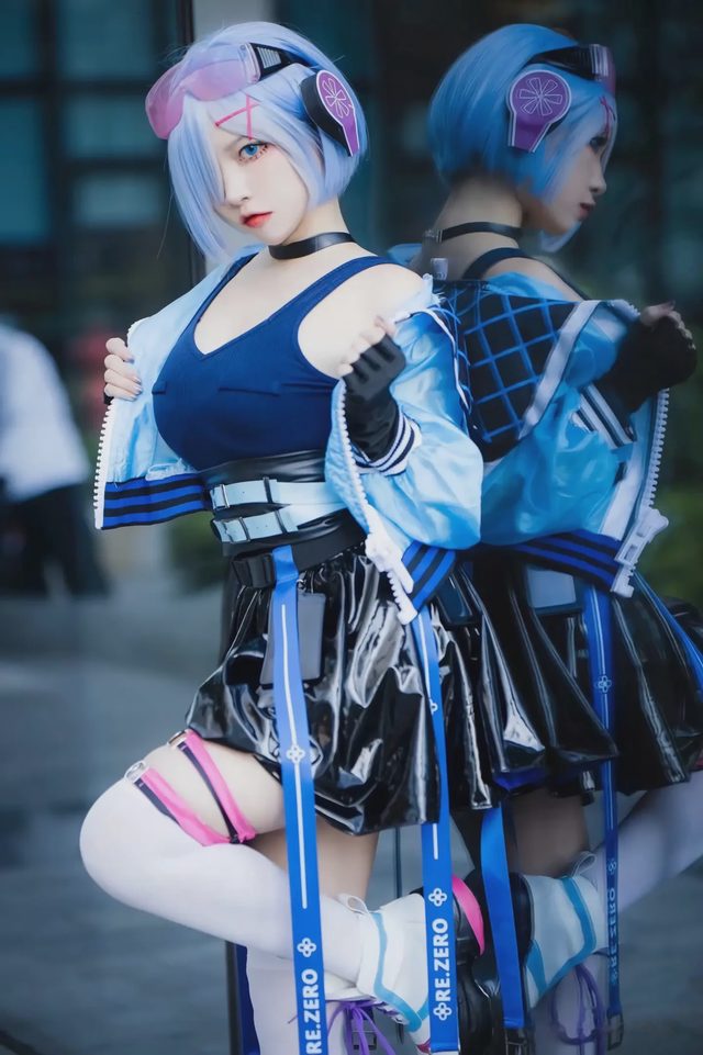 宫本桜 二佐Nisa 从零开始的异世界生活 蕾姆&拉姆 场照第 12 张图片