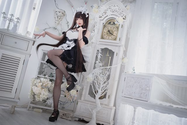 千城夜vv 《碧蓝航线》能代女仆cosplay第 3 张图片