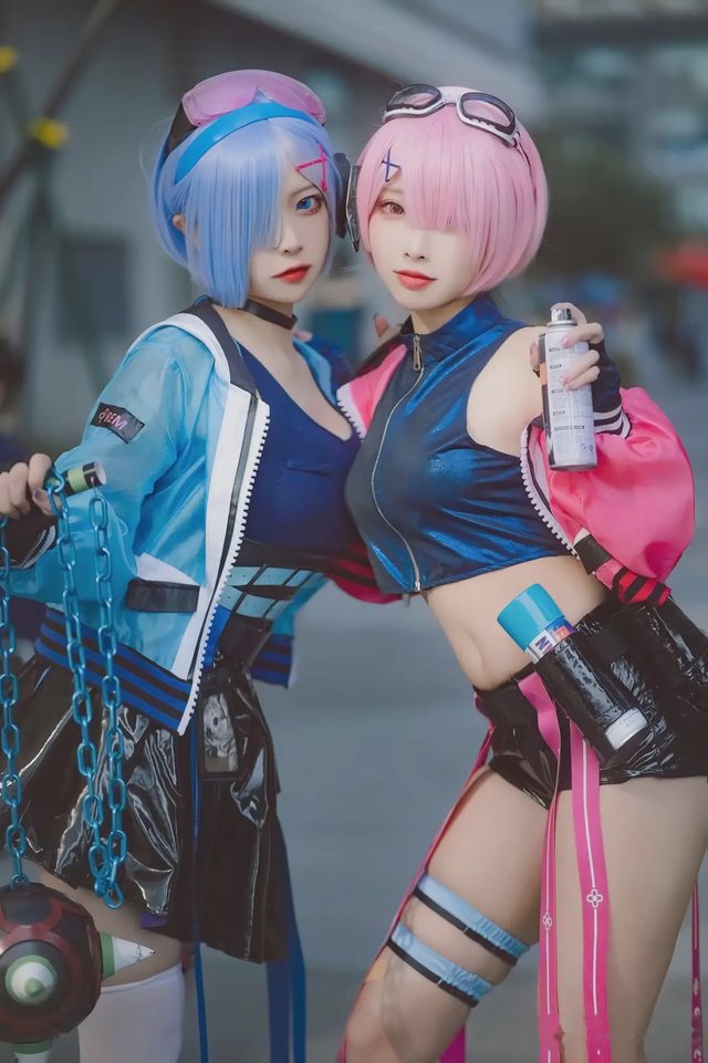 宫本桜 二佐Nisa 从零开始的异世界生活 蕾姆&拉姆 场照第 15 张图片