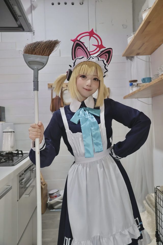 ちず Chizu Saiba Momoi Maid第 7 张图片