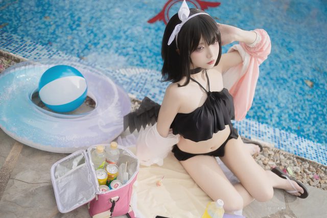 纸悦Etsuko 碧蓝档案 水真白第 3 张图片