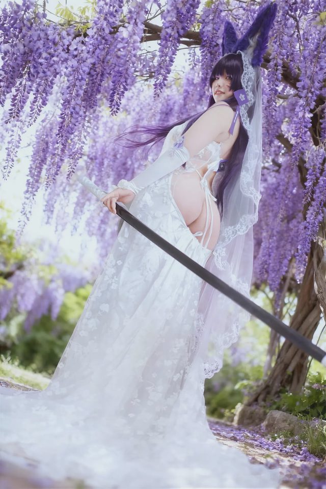 阿半今天很开心 碧蓝航线 武藏 誓约花嫁第 9 张图片