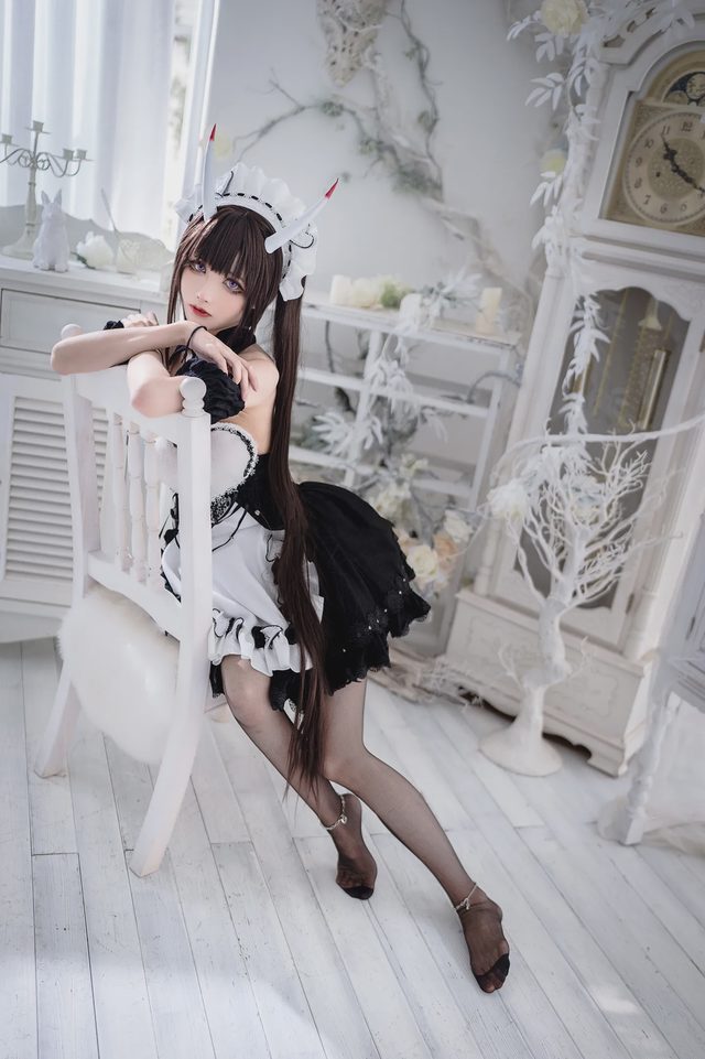 千城夜vv 《碧蓝航线》能代女仆cosplay第 2 张图片