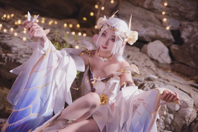 柠檬79 王者荣耀 金色仲夏夜之梦貂蝉cosplay第 7 张图片