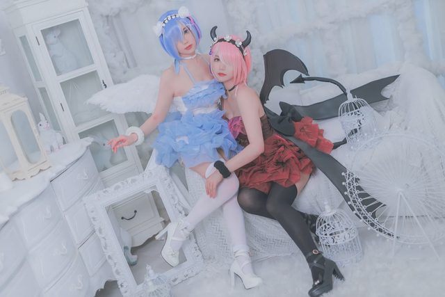 一只郁_可爱_凛 拉姆蕾姆cosplay图册封面