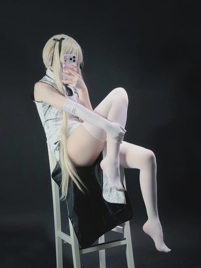 幼愛youmeko 穹妹旗袍第 7 张图片