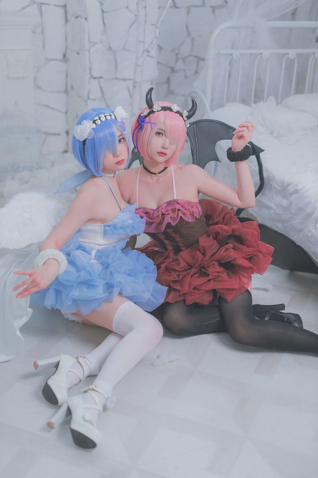 一只郁_可爱_凛 拉姆蕾姆cosplay第 6 张图片