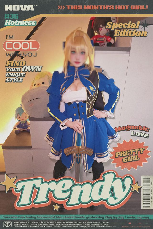 YuikaiChan Saber第 2 张图片