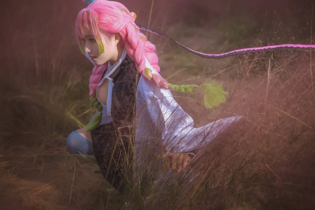 旺财大仙EX 鬼灭之刃 甘露寺蜜璃cosplay第 3 张图片