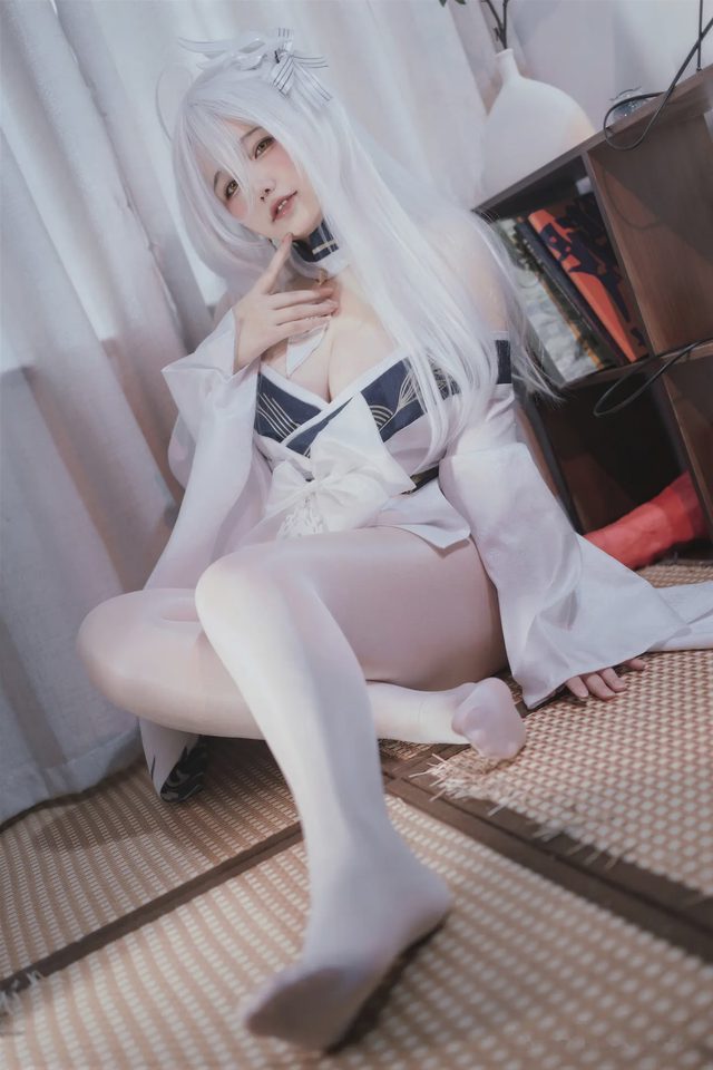 阿半今天很开心 碧蓝航线 白凤 和服第 7 张图片