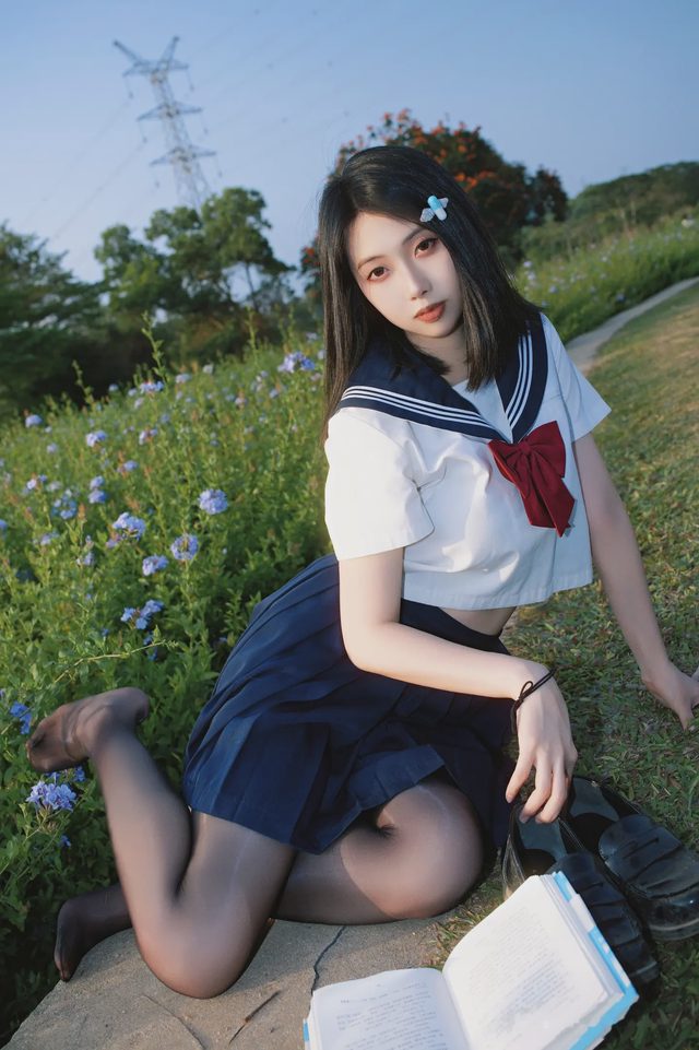 七只红豆 蓝花JK第 27 张图片