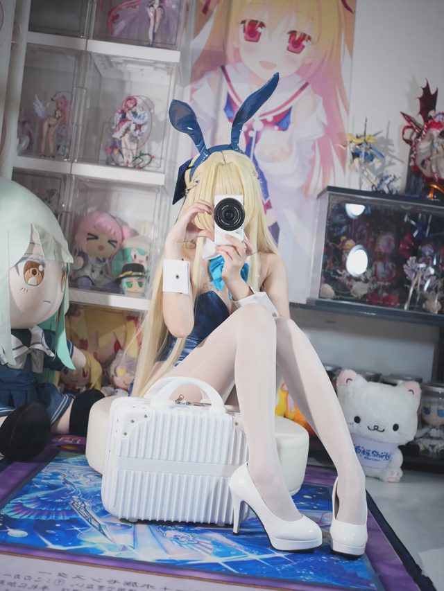 白栎Shirly 碧蓝档案 飞鸟马时 兔女郎第 35 张图片