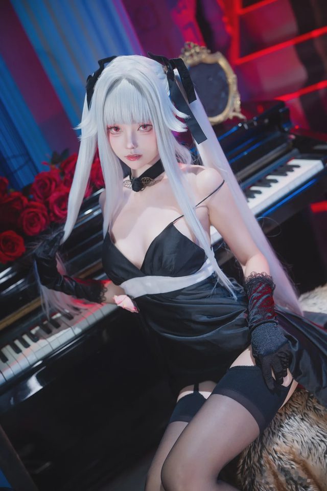 大大卷卷小卷 美少女万华镜 篝之雾枝 礼服第 5 张图片