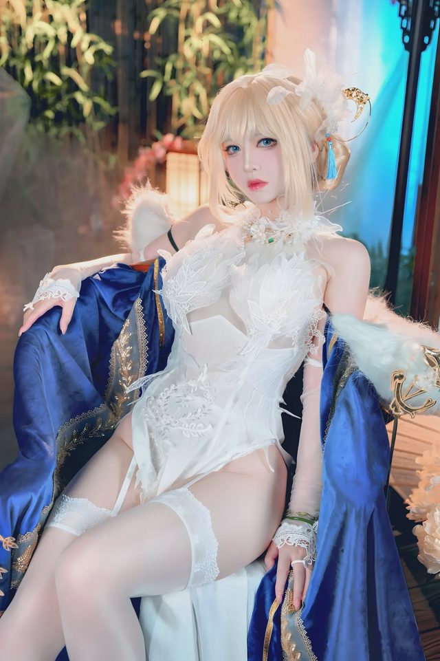 半半子 贞德 灯花祝装圣女 灯火佳期第 8 张图片