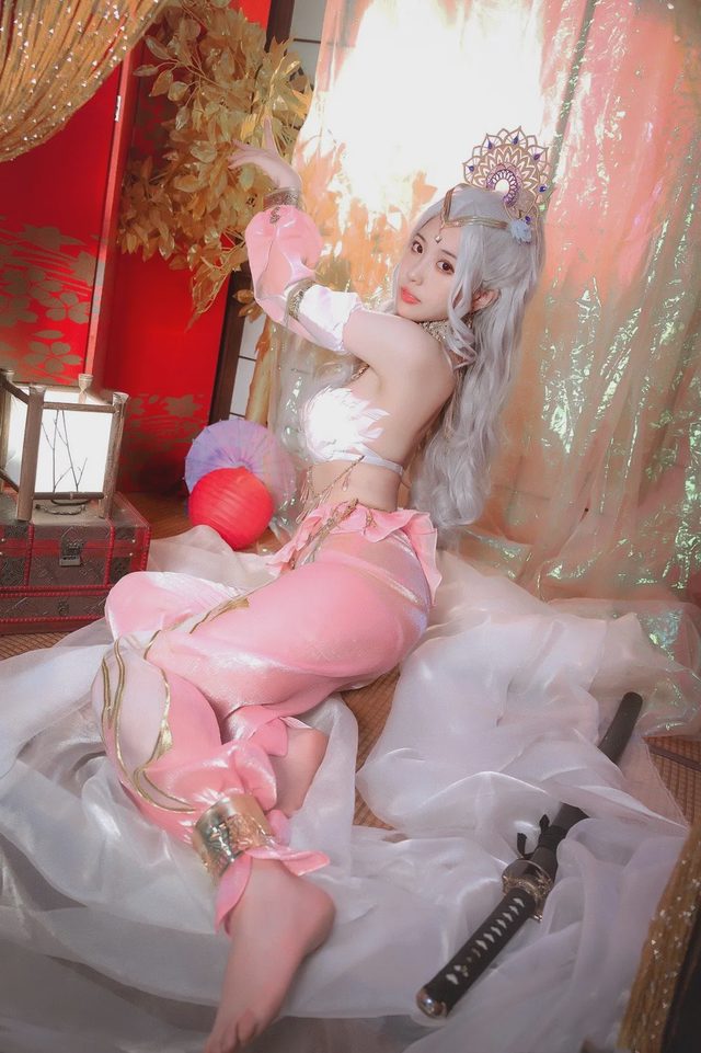 言忆iya 永劫无迦南浣烟纱cosplay第 6 张图片