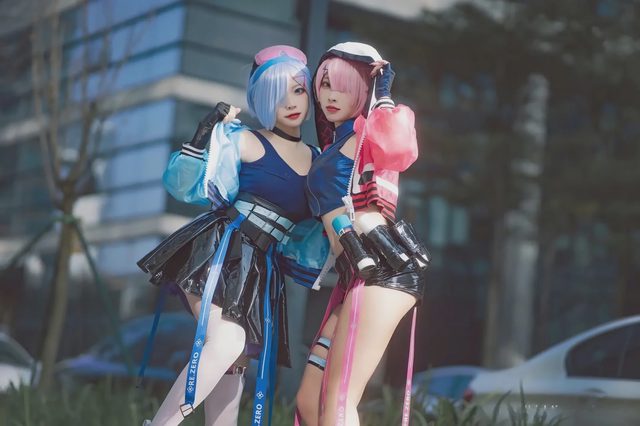 宫本桜 二佐Nisa 从零开始的异世界生活 蕾姆&拉姆 场照第 16 张图片