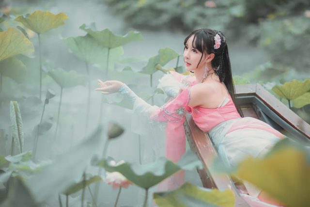 瑶音 天香·T9·久照花林cosplay 瑶音第 6 张图片