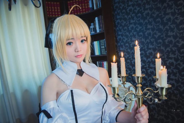 糖酱 阿尔托利亚·潘德拉贡cosplay第 4 张图片