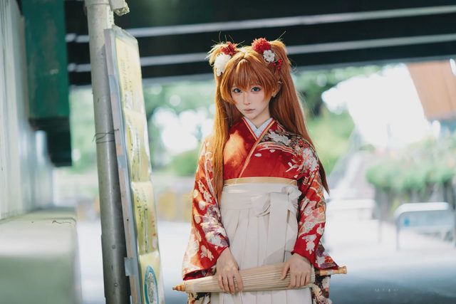 蠢沫沫 明日香 和服第 5 张图片