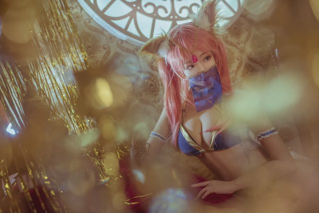 想不到名字的阿八 玉藻前舞娘cosplay第 3 张图片