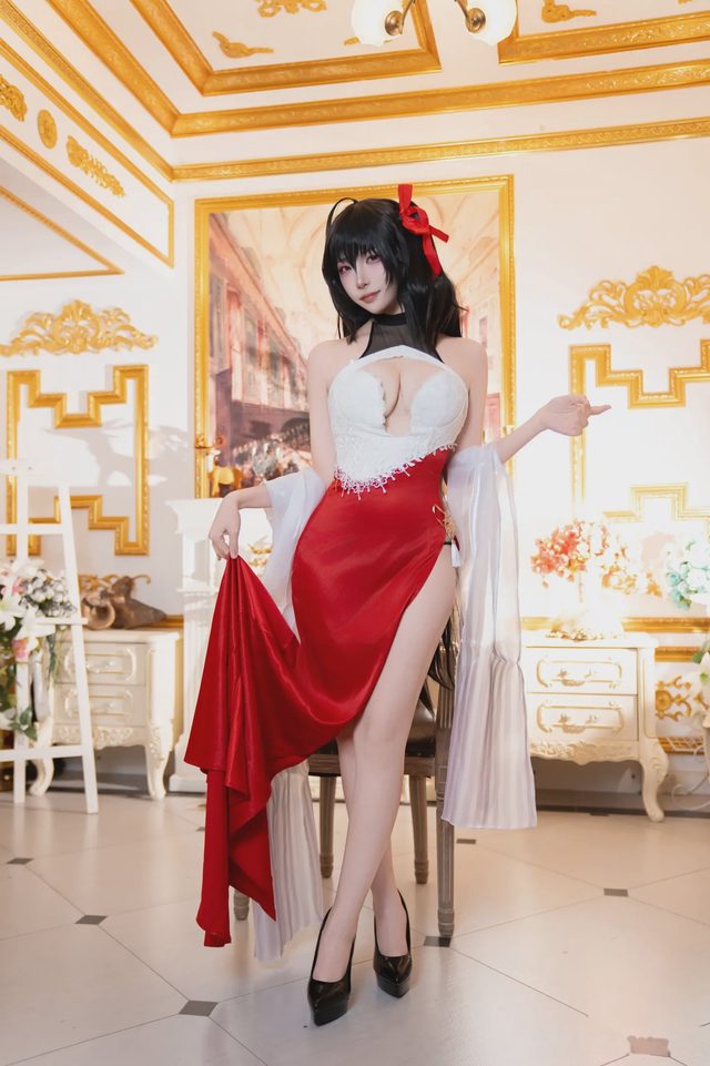 二佐Nisa 碧蓝航线 大凤 誓约礼服第 5 张图片