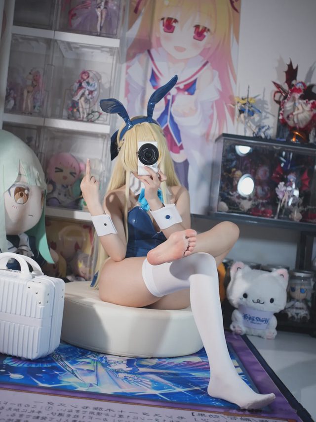 白栎Shirly 碧蓝档案 飞鸟马时 兔女郎第 3 张图片