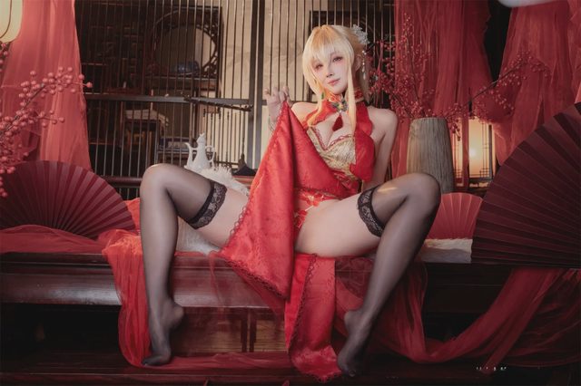 rioko凉凉子 碧蓝航线 怨仇 旗袍 杯盏盈芳华第 9 张图片