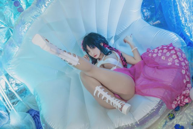 洛璃LoLiSAMA FGO 杀生院祈荒 泳装第 3 张图片