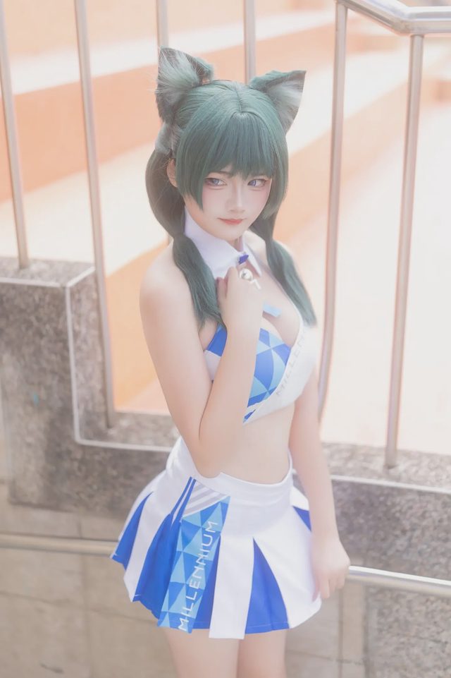 XIAOYUKIKO 小鱼 Cheerleader Maomao第 6 张图片